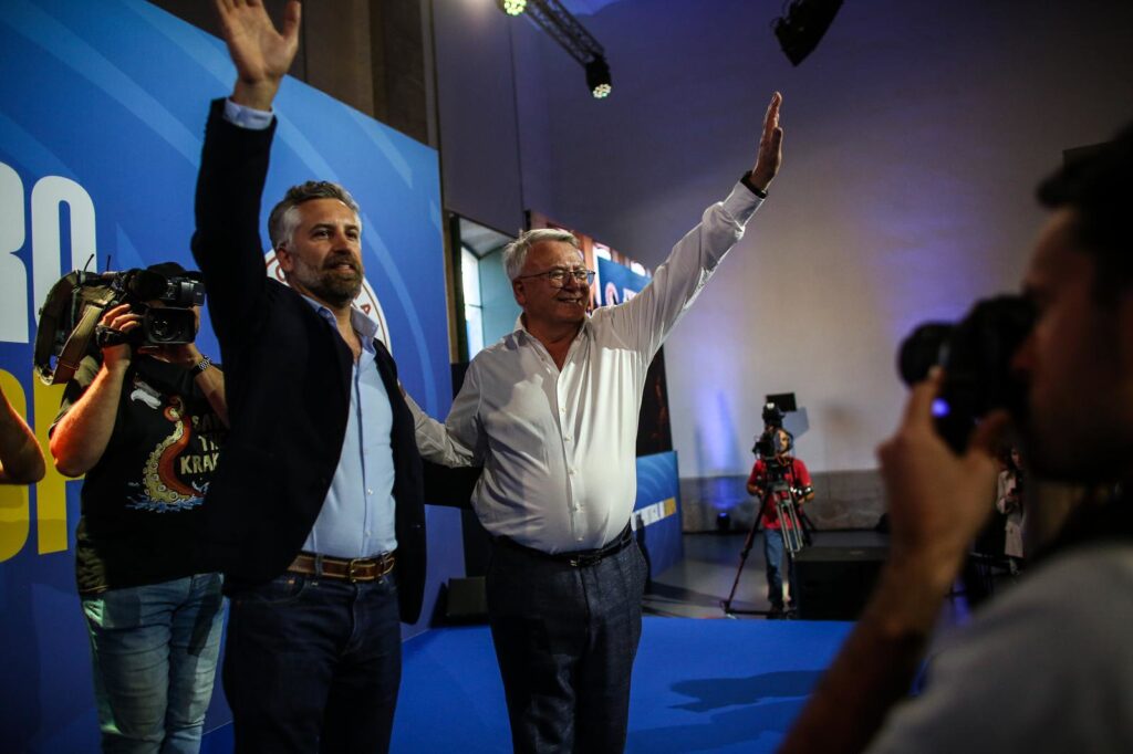 Pedro Nuno Santos e Nicolas Schimt - Campanha Europeias