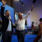 Pedro Nuno Santos e Nicolas Schimt - Campanha Europeias
