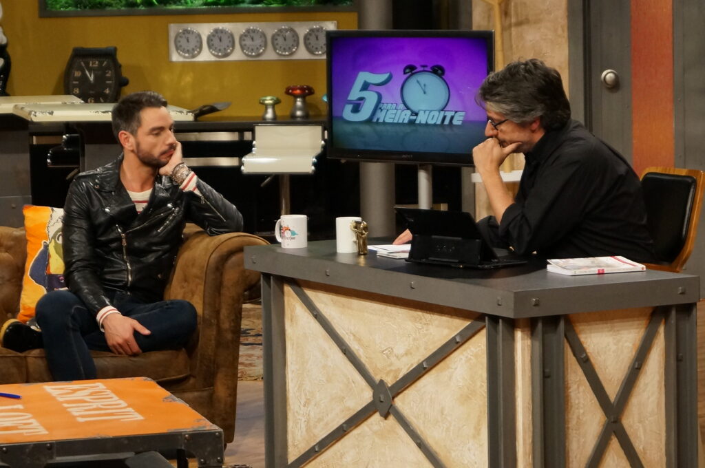 Cláudio Ramos e Nuno Markl